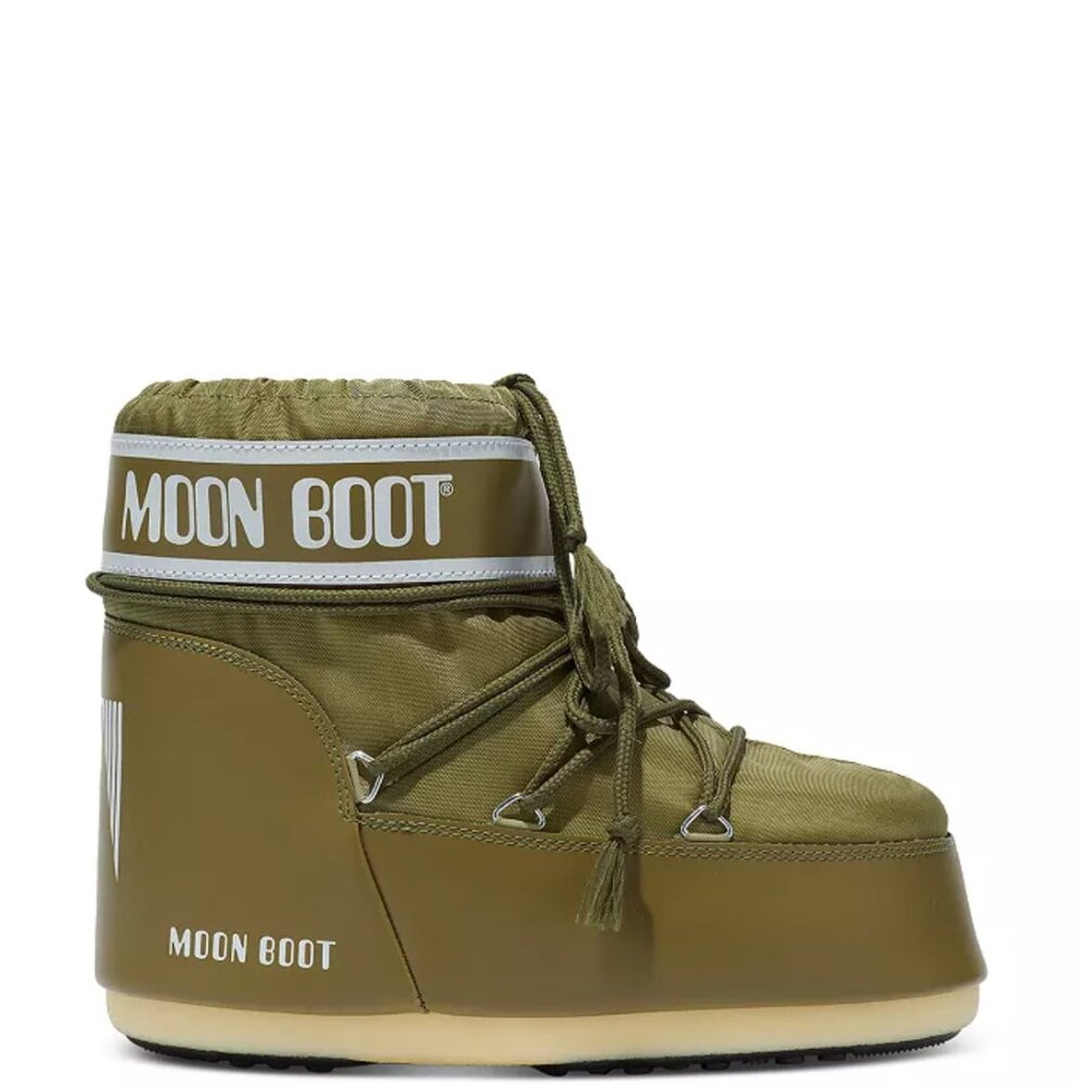 NWT/NIB MOON BOOT - short - SZ 10-11.5 - green khaki